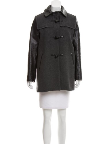 Sandro leather sleeve - sandro, black