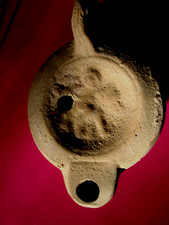 LAMPE A HUILE ROMAINE A DECOR