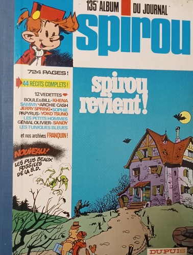 Spirou recueil 135 de - , °135