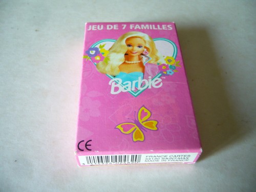 Rare jeu des - familles, barbie