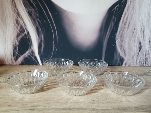 Lot coupelles en verre - en,