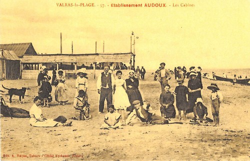 Cpa valras plage - 34,