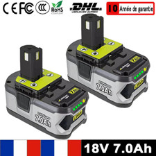 2) Batterie 18V 7.0Ah pour
