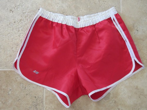 Short nylon vintage rouge - vintage, dj