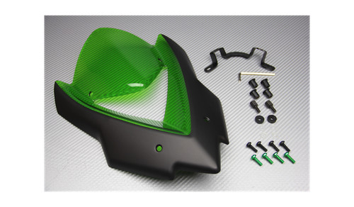 Bulle verte double courbure - verte,