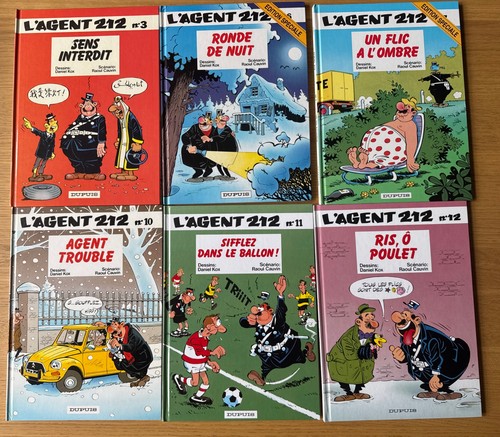 Lot agent 212 tome - bd, l’agent