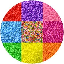 Small Bright Foam Beads |