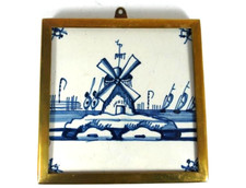 Ancienne Tuile De Moulin À