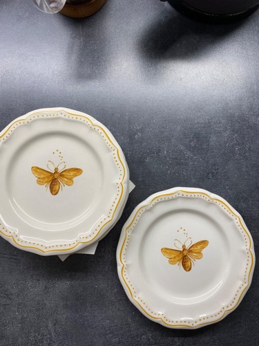 Assiette dior abeilles - assiette,