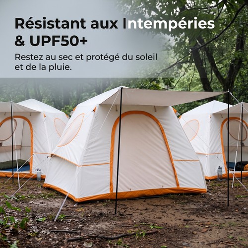 Tente camping familiale - tente,