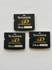 LOT of 3 FUJIFILM xD-Picture Card