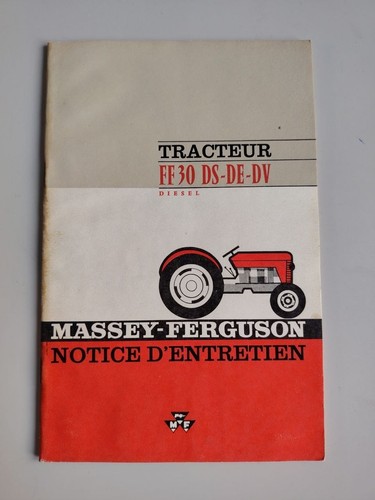 Livret entretien tracteur - livret, d'entretien