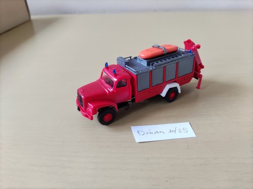 Rmm camion pompier 1 87e - pompier, 1/87e