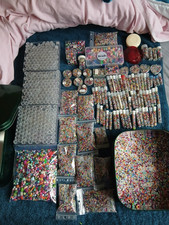 GROS LOT DE PERLES rocailles