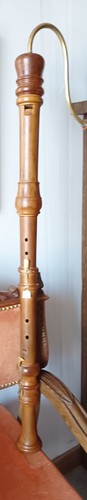 Flûte bec baroque basse en - bec,