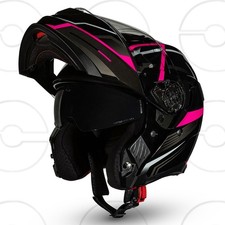 Casque de moto modulable