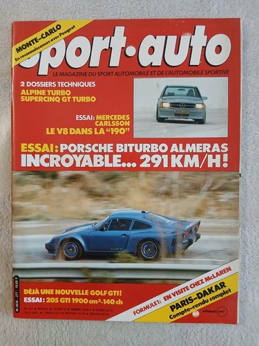 Sport auto 277 1985 - sport,