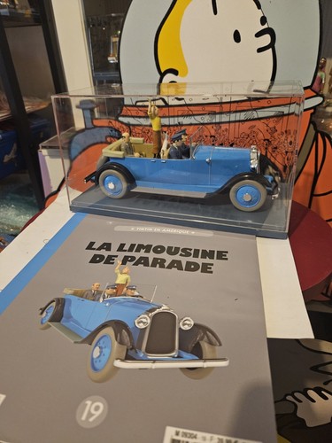 Grande voiture tintin kuifje - tintin,