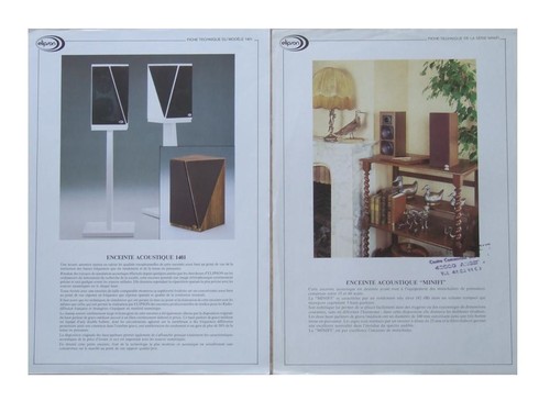 Brochure enceintes elipson - enceintes,