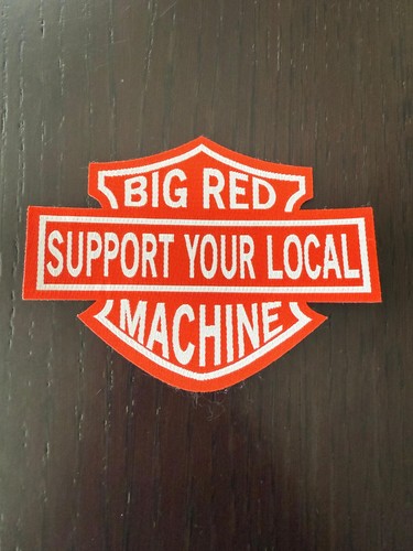 Red white supporter - red, &