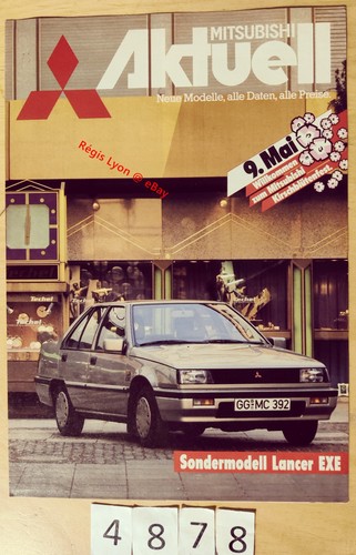 Mitsubishi gamme lancer exe - mitsubishi,