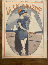 Magazine La Vie Parisienne  1920#32- G.LEONNEC "Les Régates à Deauville"-Curiosa