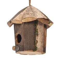 Cabane à oiseaux en bois