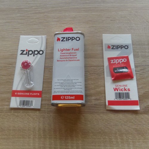 Lot zippo recharge d essence - lot, d'essence