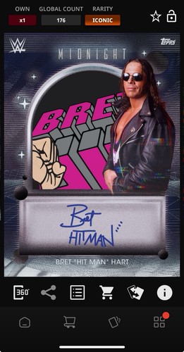 Digital topps wwe - digital, slam