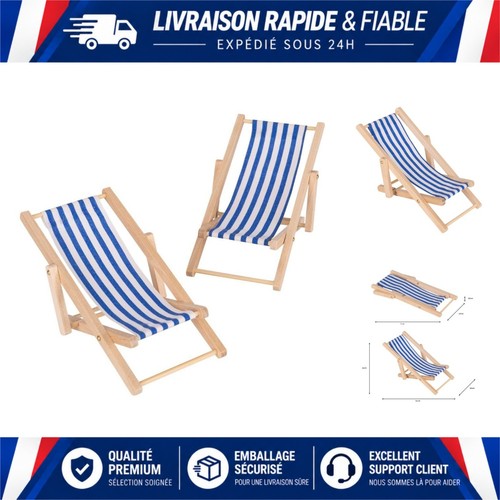 Mini chaise longue pliante