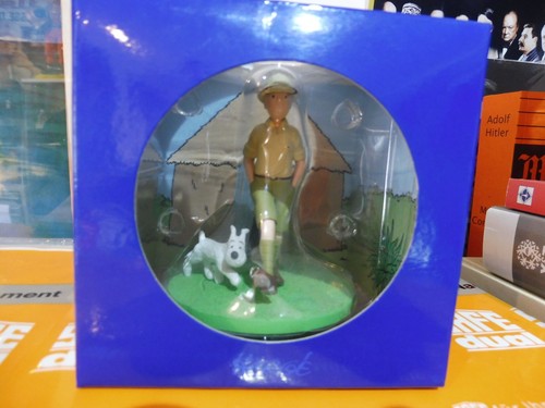 Figurine scene tintin - scene,