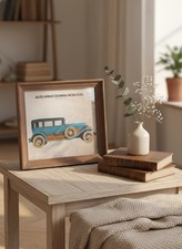 Cadre miroir sérigraphié