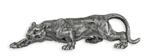 Figurine fonte panthère - figurine,