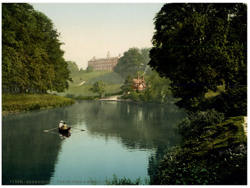 Shrewsbury the servern and - the,