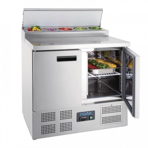 Comptoir inox réfrigéré - , de