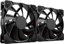 2 ventilateurs PC case 120 mm