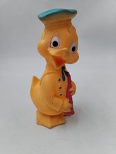 Rubbertoys Vintage Pouet Style Disney Donald Musicien Made In Italy Jouet...