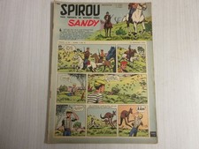 SPIROU 1083 15.01.1959 FOOTBALL Thadée CISOWSKI AUTO MG TWIN BOXE Archie MOORE