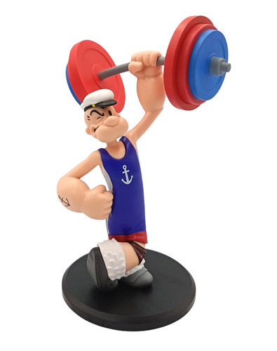 Figurine popeye haltérophile - figurine,