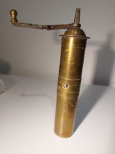 OLD LARGE SPICE MILL CAFE TURC BRASS CPL9