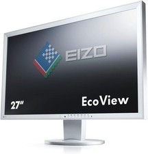 EIZO FlexScan EV2736W-GY 27" WQHD LCD Monitor DVI-D DP Good
