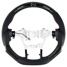 LED Real Carbon Fiber Steering