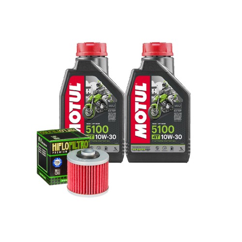 Set entretien huile motul 5100 - entretien,