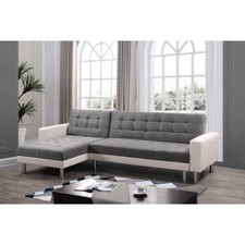 Canapé d'angle convertible et