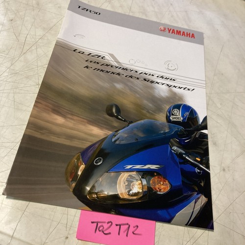 Yamaha tzr50 moto prospectus - yamaha,