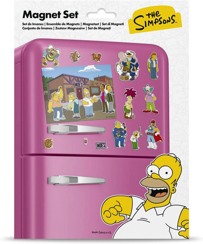 The simpsons set d - set, d'aimants
