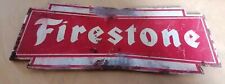 Plaque Publicitaire En Tole Firestone Présentoir Publicitaire