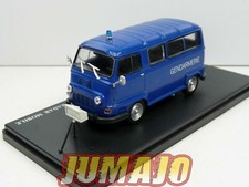 UTR11 UTILITAIRES RENAULT 1/43 Estafette 800 Minicar Gendarmerie + radar Mobile