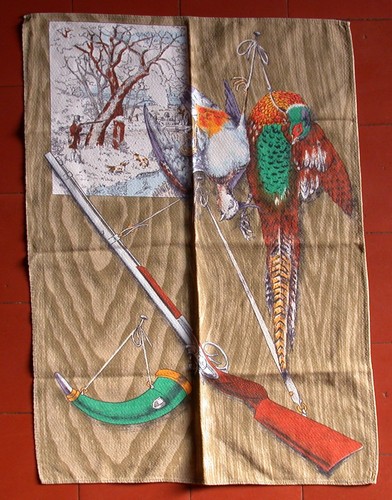 Chasse serviette torchon - chasse,