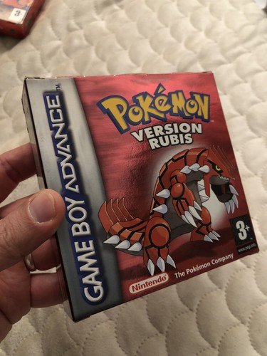 Mint pokemon rubis gba game - pokemon,
